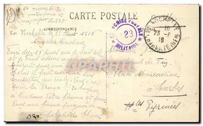 La Rochelle — Tour de la Lanterne dite Tour des 4 Sergents — LL. — N°9 — Verso