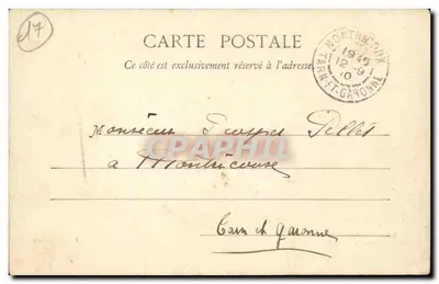 Citadella e deposito dei Forzati — Costruzione di Vauban (1682) — Faro costruito nel 1843 — Cliché A. G. — Verso