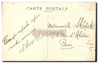 Châtelaillyon — Falisz po burzy — wydawca nieznany, nr 58 — Rewers