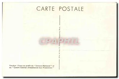 Philippe Pétain — portret wojskowy — V.O.A. 112 — Rewers