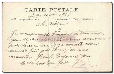 Bandeiras alemãs capturadas pelos franceses — expostas no Hotel dos Inválidos (Capela de São Luís) — Edição L.G., Paris, n°347 — Verso