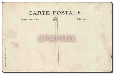 Cena de campo — trabalhadores em um campo — editor Guilliaudnot, Paris — Verso