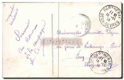 Glória e Dedicação — 1914 — Hissangs 3001 — Verso