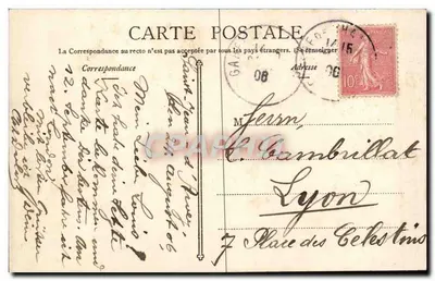 Grupo de Caçadores Alpinos em Manobras — G. Courtin, Editor em Grenoble, n°60 — Verso