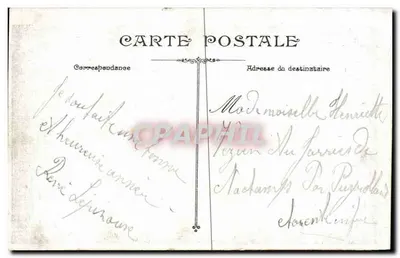 Cavalaria - Dragões - O banho — L.V. & Cie, n° 3754 — Verso