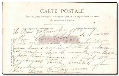 O Calendário do Poilu — 1916 — Idéa — Visé Paris — Verso