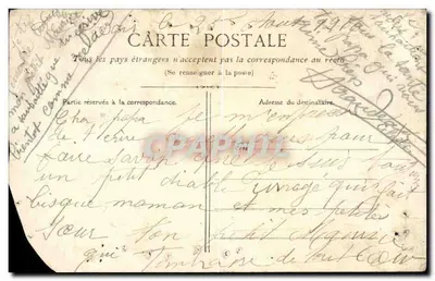 Oração pelo Ausente — M. Bautanger — número de série não visível — Verso