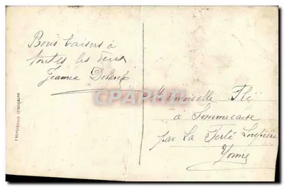 Dois soldados diante de um navio — DIX 94 — Verso