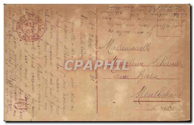 Mont-Sainte-Odile — widok z zamku — n°17 — Rewers