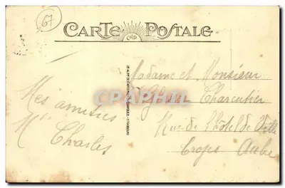 Strasburg — Uniwersytet widziany z Placu Republiki — wydawca CNP, nr 193 — Rewers