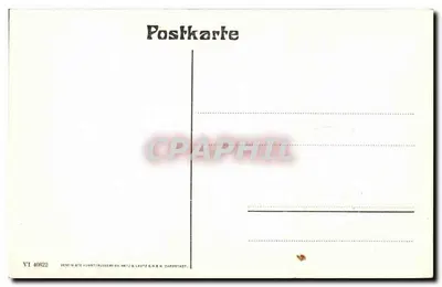 Strasbourg i. E. — Gniazdo Cigóg, wydanie drukarni sztuki Metz & Lautz — Rewers