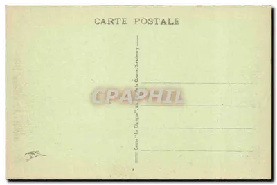Strasburg — Widok z mostów zamkniętych — Karty 'La Cigogne', 17, rue de la Courre, Strasburg — Rewers