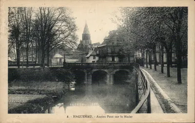 Haguenau - Antigo Ponte sobre a Moder
