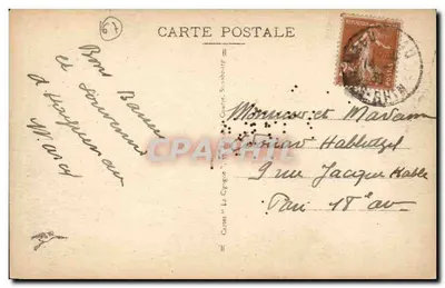 Haguenau - Antigo Ponte sobre a Moder — Verso