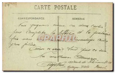 Estrasburgo — Margem dos Pescadores — Verso