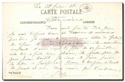 Alta Alsácia - Castelo de Wesserling — Edição Alsacia, n° 27 — Verso