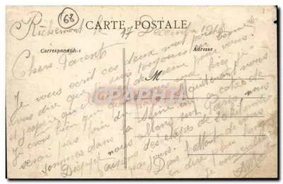 Ribeauville - Os Campos — Santos & Eu - Coll. Piou-Fache, Ribeauville — Verso