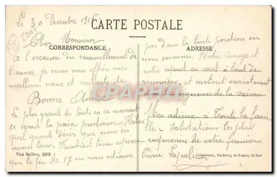 Sentheim - La Estación — Alta Alsacia, editor desconocido, n° 744 — Reverso