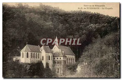Aproximadamente de Ribeauvillé - N.-D. de Dusenbach - A Capela