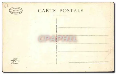 N.-D. de DUSENBACH, perto de Ribeauvillé (Alsácia) — Estátuas milagrosas e igreja — editor MARQUE — Verso