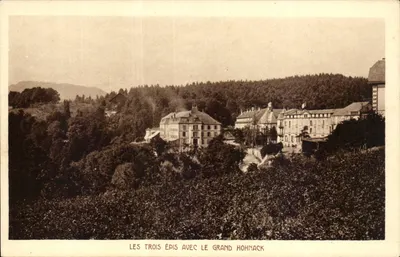 Les Trois Épis avec le Grand Hohnack — Braun & Dornach, n°84