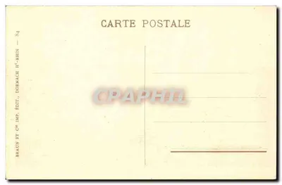 Les Trois Épis avec le Grand Hohnack — Braun & Dornach, n°84 — Verso