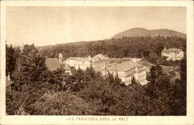 Les Trois-Épis com o Galz — vista panorâmica — Braun & Cie, Dornach