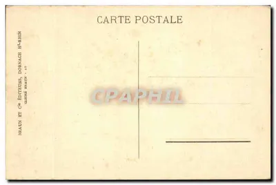 Metzeral — Le Fischboedle — wydawcy Braun & Cie, Dornach — Rewers