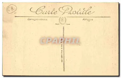 Statua Bartholdiego w Colmarze — wydawca LL — Rewers