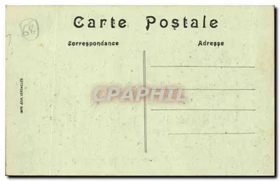 Altenach (Alsácia) — A Igreja e a Prefeitura — Ed. Artísticas Belfort 207 — Verso