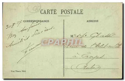 Bitschwiller (Alsácia) — Vista geral — Ed. H. M. B. 1901 — Verso