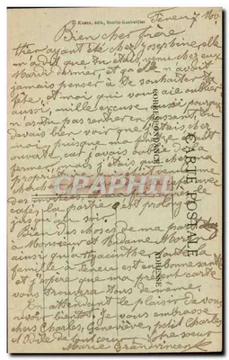 Türckheim (Alta Alsácia) — As Escolas — Verso