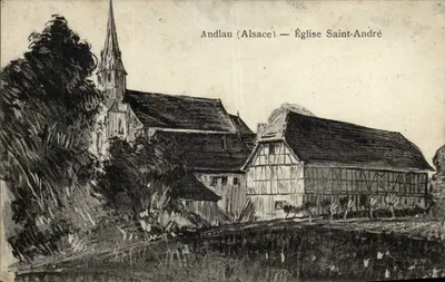 Andlau (Alsácia) — Igreja de São André
