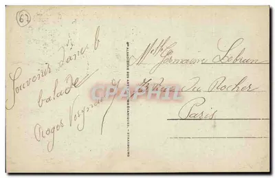 Strasbourg - Igreja de São Pedro Velho e Entrada da Rue du 22 Novembre — n° 229 — Verso