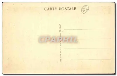 Obernai — Cour Welflé — Braun & Cie, n°332 — Rewers