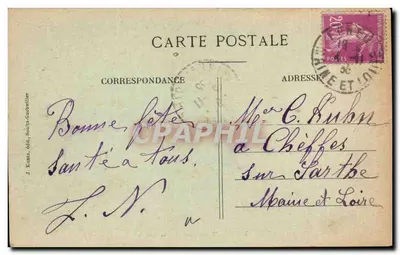 Türckheim (Alta Alsazia) — Le Scuole — Verso