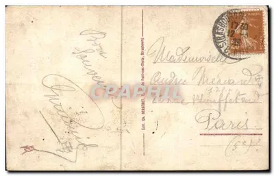 Strasbourg - Mosty na Rynie w kierunku Kehl — Wyd. Ch. Bergeret, nr 631 — Rewers