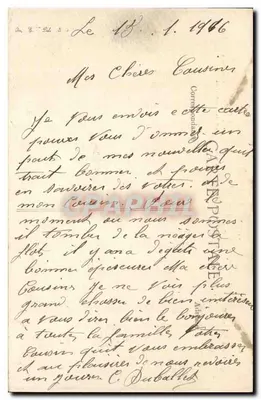 Wesserling (Alsacja) — widok panoramiczny z fabrykami i zamkiem — wydawca nieznany, nr serii (605) — Rewers