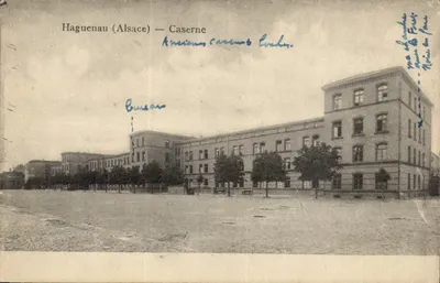Haguenau (Alsácia) — Quartel — Maison d'édition d'Art alsacien, Estrasburgo