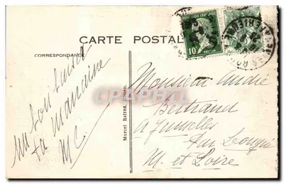 Rouen — Vistas dos Cais e da Sena — Editor não identificado, n°5 — Verso