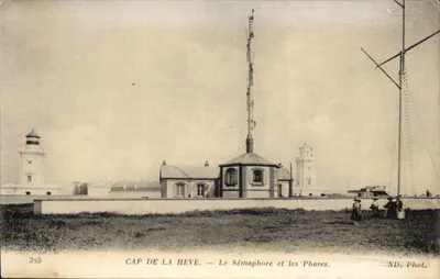 CABO DE LA HEVE — O Sémaphore e os Faróis — ND. Fot.