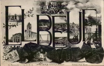 Elbeuf — A Normandia — Edição Paul Duval