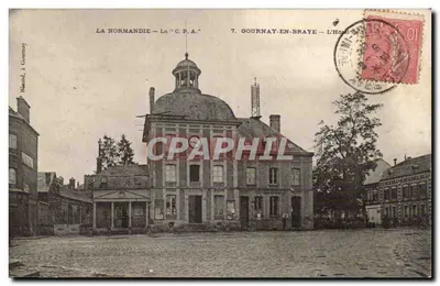 Gournay-en-Bray - O Hotel de Ville — editor Riouard em Gournay, n°7