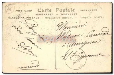 Dieppe — Plac Kasyna i Bulwar Aguado — ND Phot. n°461 — Rewers