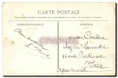 Rouen — Rue Jeanne d'Arc — P. L. D. 61 — Rewers