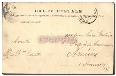 Le Havre — Os Faróis — Editor H. L'Herbier, n°22 — Verso