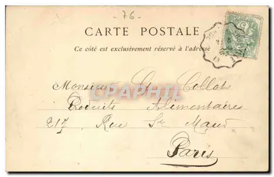 Le Tréport — O Casino Municipal — Collections ND Phot. n°22 — Verso