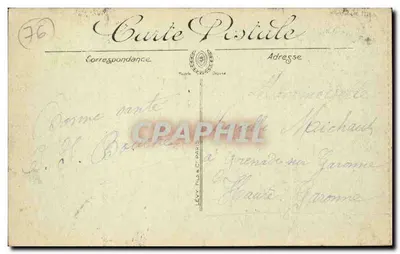 Le Tréport — La Terrasse widok ku Mers — LL. — n°191 — Rewers