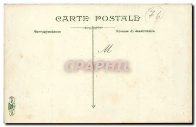 Dieppe - Les Tourelles — editore Paris, n°21 — Verso