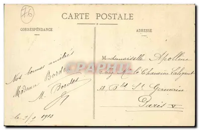 EU — Widok ogólny — wydawca R. Pichon, nr 76 — Rewers